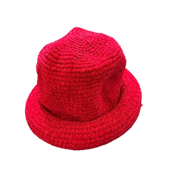 Vintage Warner Bros Knit Hat Tweety Bird Knit Chenille Hat 90's One Size NEW - Picture 3 of 7